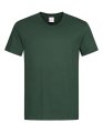 Heren T-shirt V Hals Stedman ST2300 Bottle Green